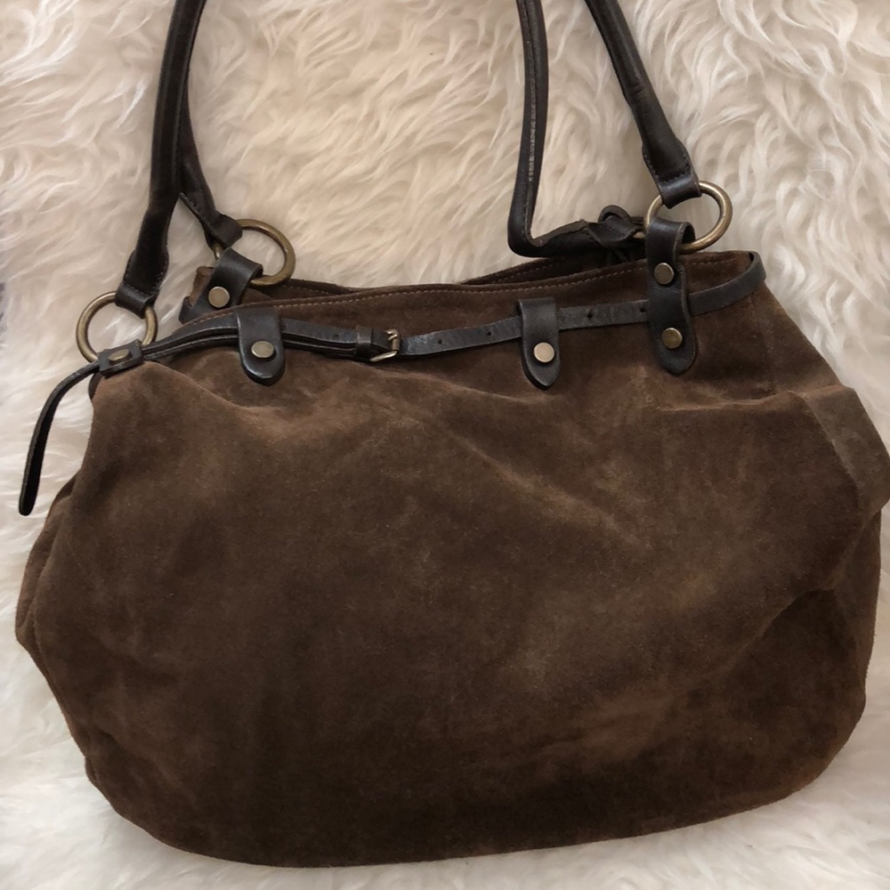 Maurizio Taiuti Italy Suede Leather Purse - Picture 5 of 10